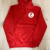 Nise Hoodie Red with Circle Logo - Image 6