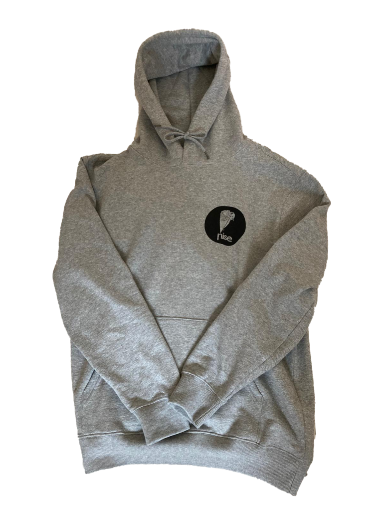 Nise Hoodie Grey with Circle Logo