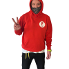 Nise Hoodie Red with Circle Logo - Image 3