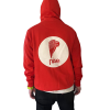 Nise Hoodie Red with Circle Logo - Image 4