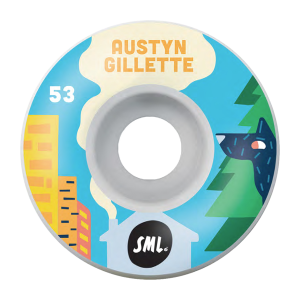 sml. Wheels The Arvo Series Austyn Gillette 53mm AG V-Cut