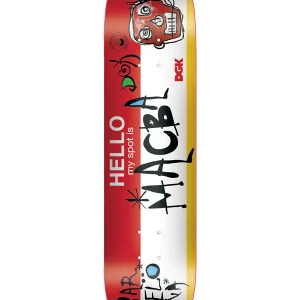 DGK 'My Spot Is Macba' Deck 8.38"