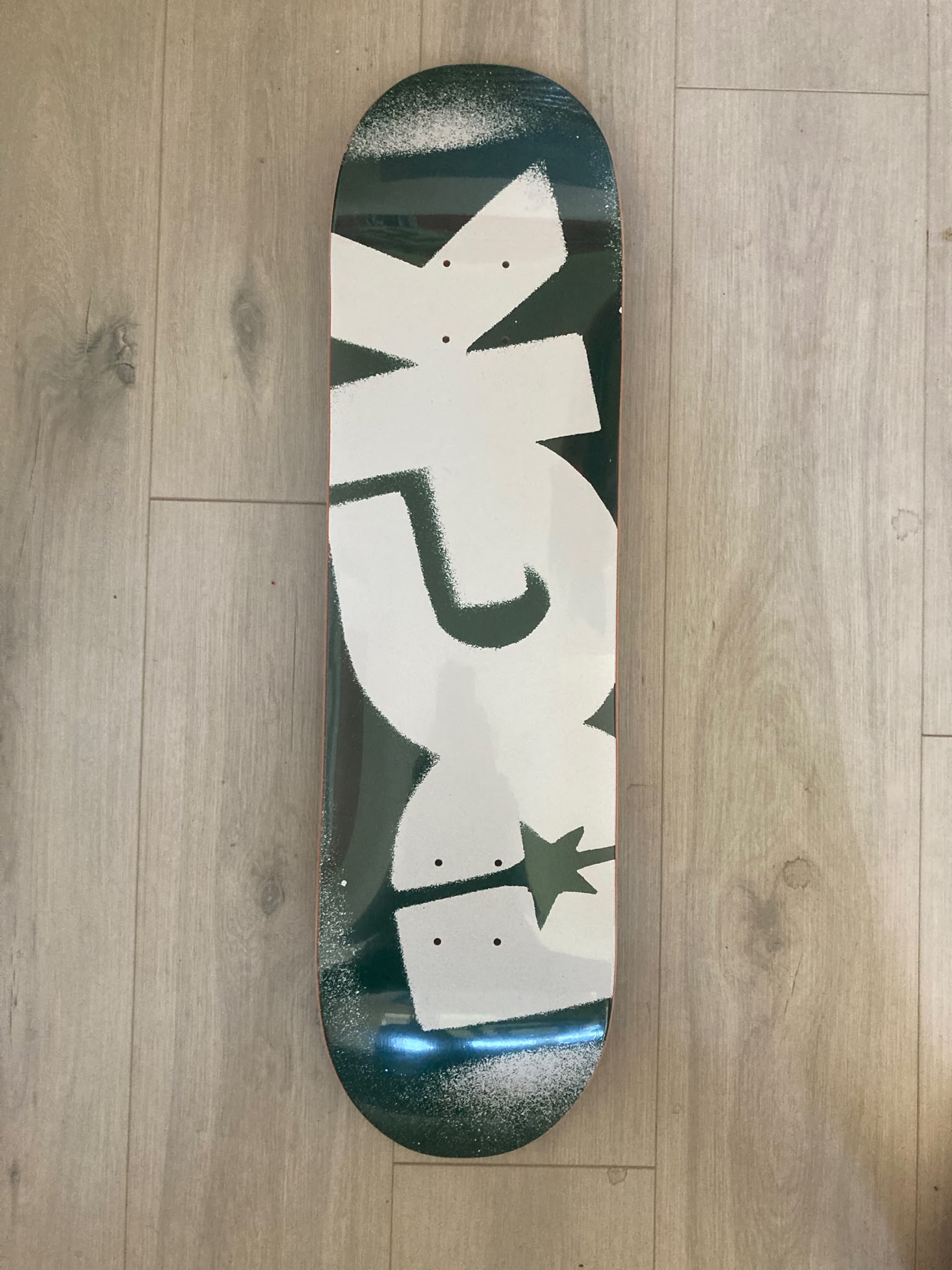DGK O.G. Logo Deck Forest Green 8.25