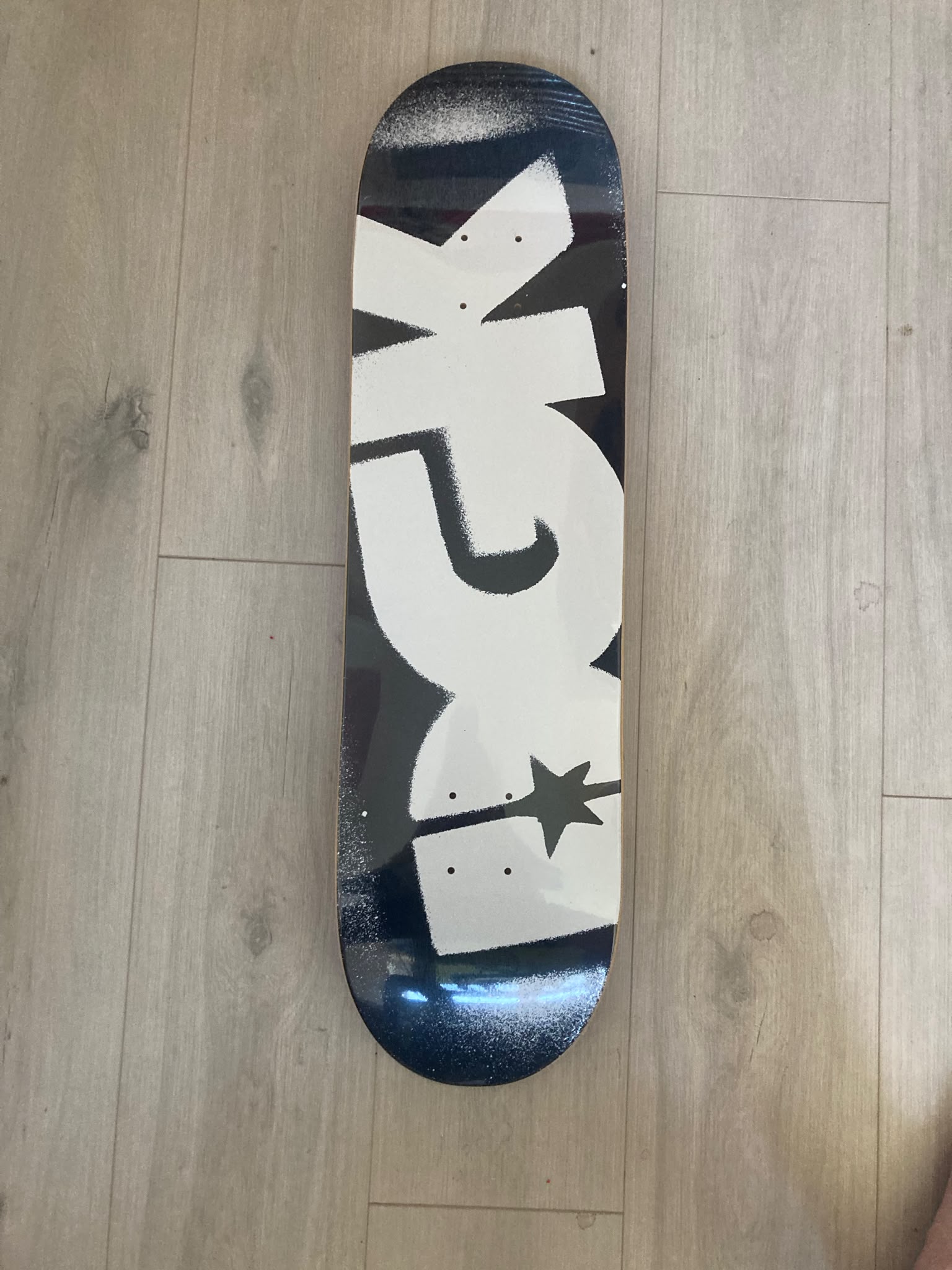 DGK O.G. Logo Deck Navy 8.38