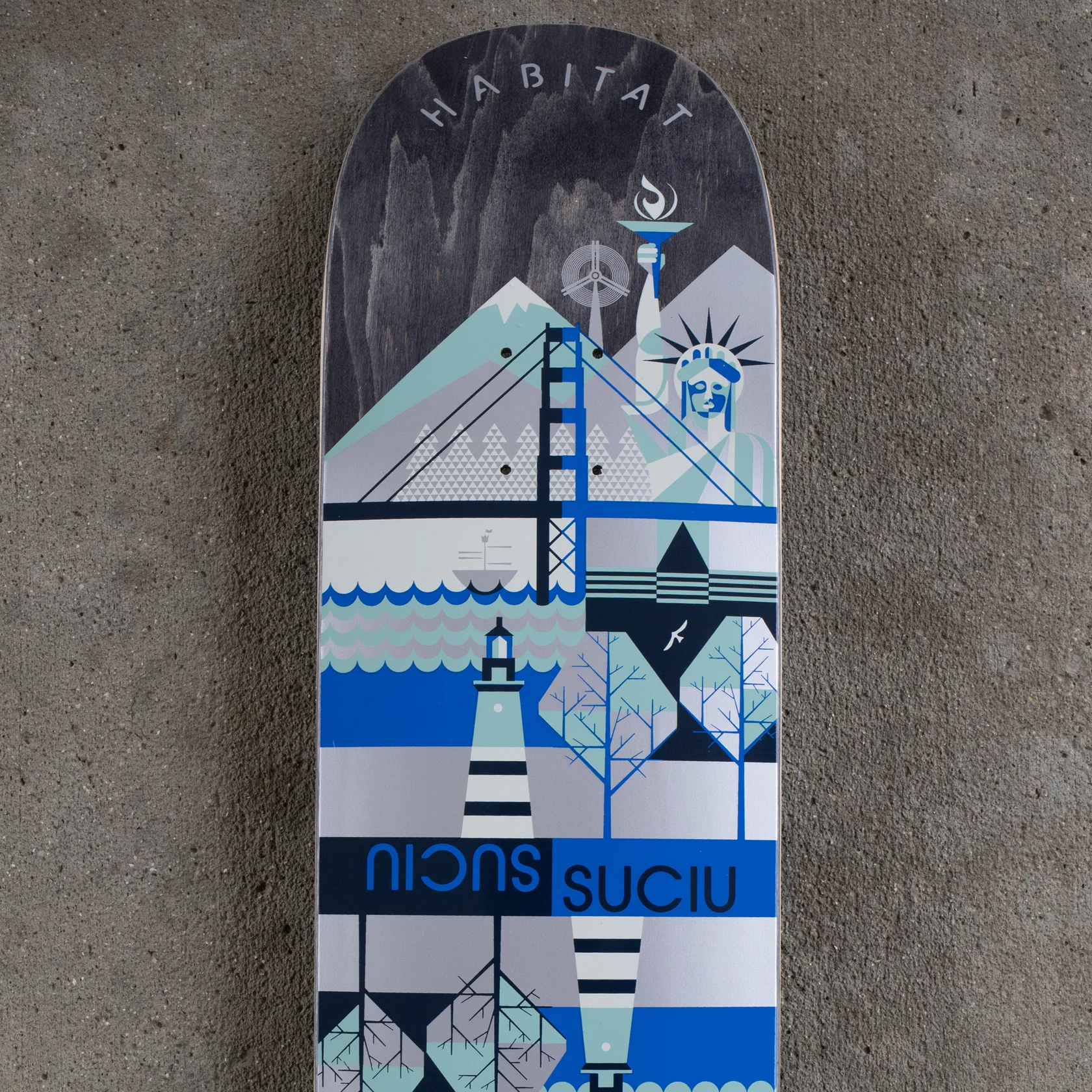 Habitat Suciu Twin Continental Close-up