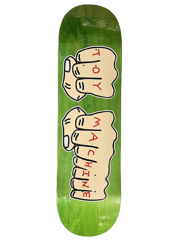 Toy Machine Fists Deck 8.5 Green