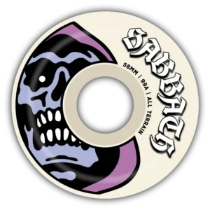 Sabbath Reaper 58mm 99a White Pink Purple